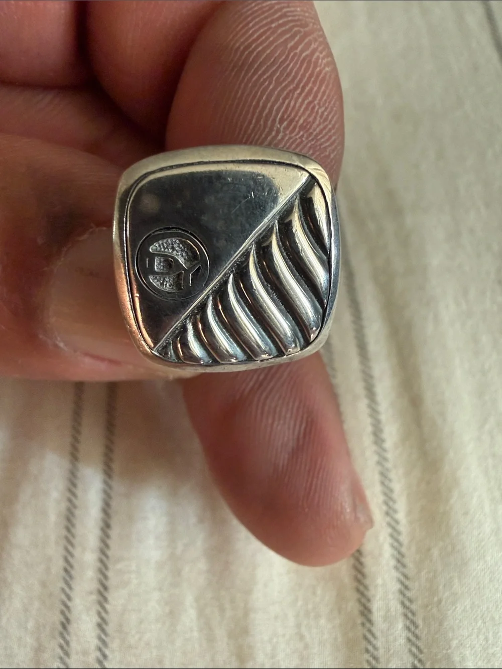 David Yurman 925 Sterling Silver Cufflinks 23.1g